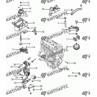Подвеска двигателя с МКПП